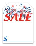 HANG TAG - SALE WITH FIREWORKS - 8.5