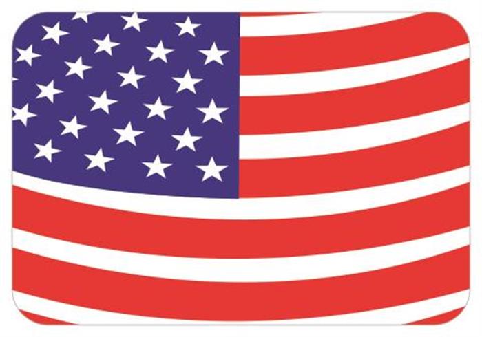 Flag Hoodie - US FLAG - Large - Qty. 1