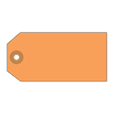 #3 Orange Tag 3 3/4" x 1 7/8" - Box of 1000