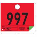 Auto Hang Tags, Red and Green 6 1/2" x 5 1/4" - Box of 1000