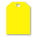 Blank - Yellow Mirror Hang Tag (Jumbo)