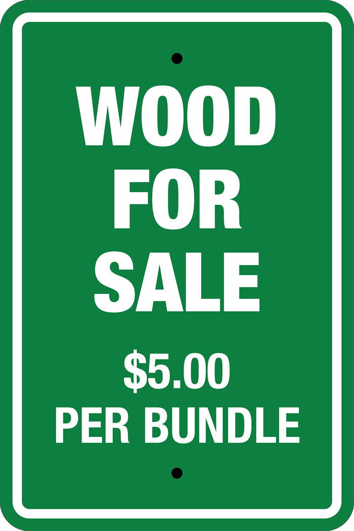 12x18 Wood For Sale 5 per Bundle Green