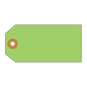 #8 Light Green Tag 6-1/4" x 3-1/8" - Box of 1000
