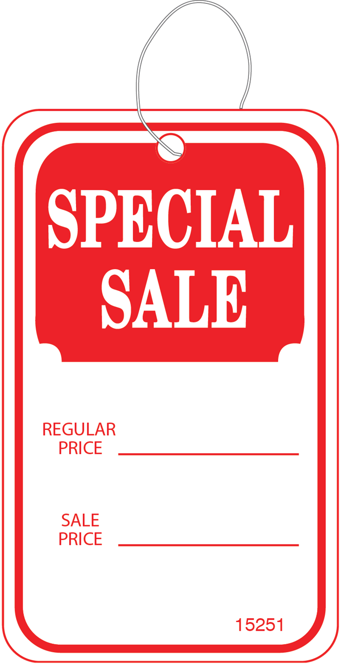Special Sale Hang Tag, 2-7/8