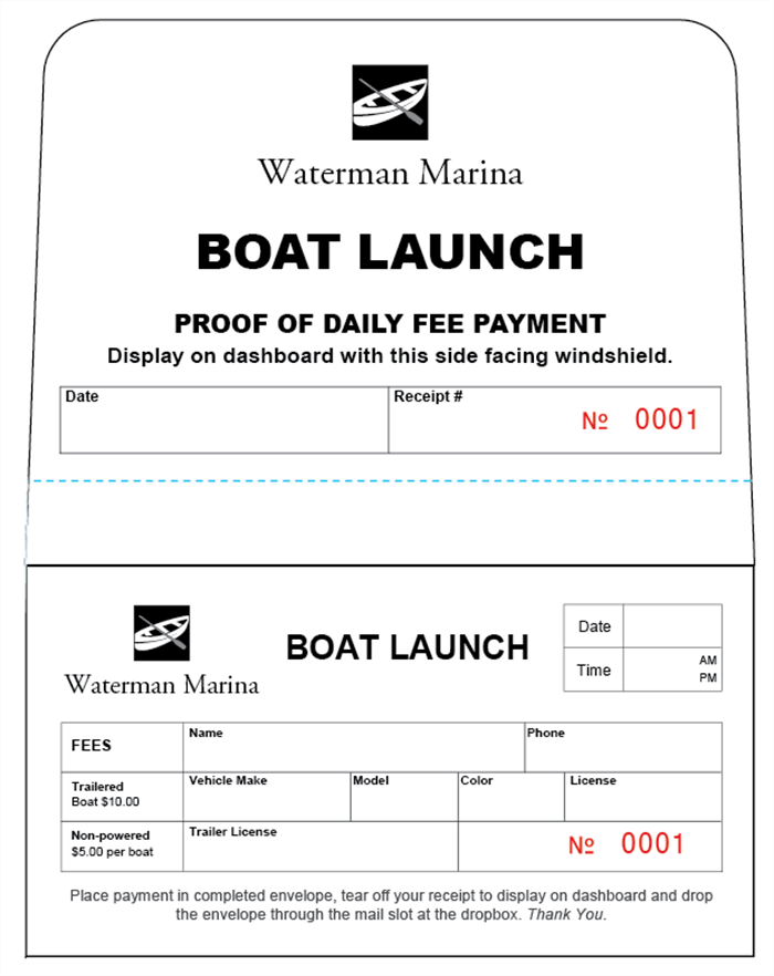 Boat Launch Envelope