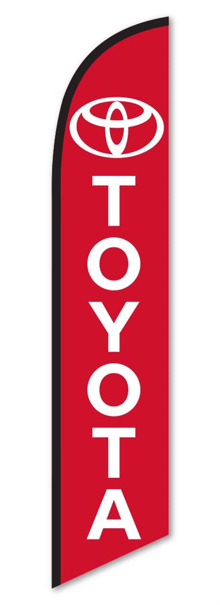 Toyota - Red Swooper Banner