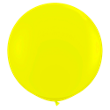 17 Inch Round Yellow Latex Balloons - 72 Per Bag