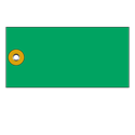 #5 Green Tyvek® Tag 4 3/4" x 2 3/8" - Box of 1000