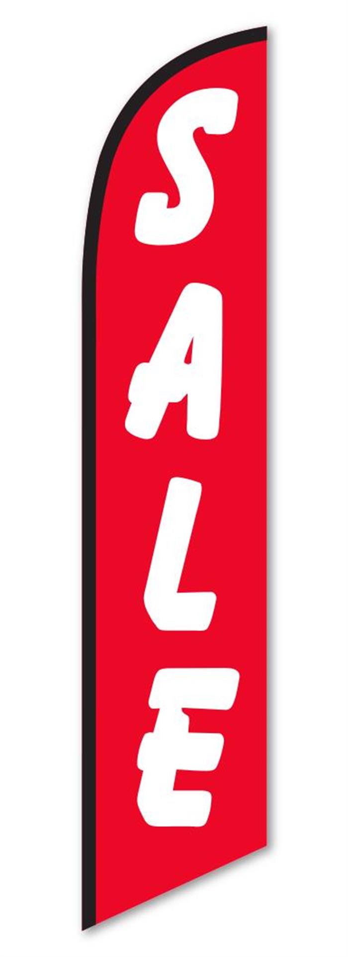 Sale - Red Swooper Banner