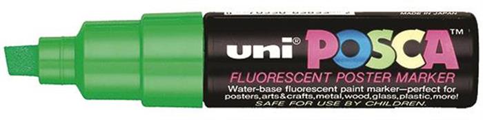 Fluorescent Green Uni Posca Window Paint Marker - Small 