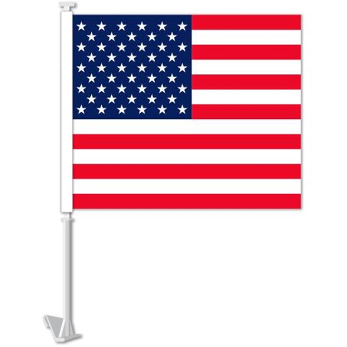 Flag Clip-On Window Flag - American Flag