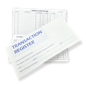Transaction Register Booklet