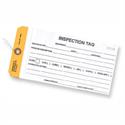 2 Part Inspection Tag with Carbon Interleaf - Sold per 1000